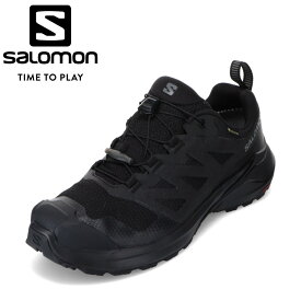 サロモン Salomon L47321100 メンズ靴 靴 シューズ 2E相当 スニーカー トレイルランシューズ トレランシューズ 防水 晴雨兼用 グリップ 快適 ローカットスニーカー 人気 ブランド ブラック