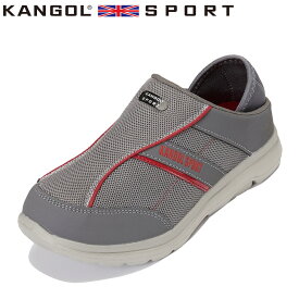 カンゴールスポーツ KANGOL SPORT KLH5504 レディース靴 靴 シューズ 2E相当 スニーカー スリッポン キックバック 2WAY 軽量 軽い ローカットスニーカー 履きやすい 歩きやすい グレー