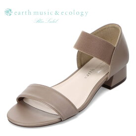 アースミュージックアンドエコロジー earth music&ecology EM-132 レディース靴 靴 シューズ 3E相当 サンダル シンプル ゴム アースカラー 人気 ブランド オーク