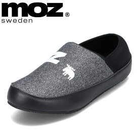 モズ スウェーデン MOZ sweden 3822 メンズ靴 靴 シューズ 2E相当 スニーカー スリッポン かかとが踏める 履きやすい クッション中敷き 人気 ブランド グレー