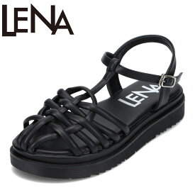 レナ Lena TS-28115 レディース靴 靴 シューズ 2E相当 サンダル ストラップサンダル トレンド モード シンプル 定番 人気 ブラック