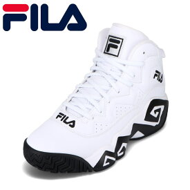 フィラ FILA FHE102 メンズ靴 靴 シューズ 2E相当 スニーカー バスケットシューズ MB NBA ミッドカットスニーカー 人気 ブランド ホワイト