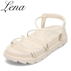 レナ Lena TS-153A レディース靴 靴 シューズ 2E相当 サンダル スポーツサンダル スポサン 厚底 ボリュームソール ストラップ フェミニン アイボリー