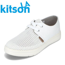 キットソン kitson KS-1320 レディース靴 靴 シューズ 3E相当 ローカットスニーカー 軽量 軽い おしゃれ 上品 人気 ブランド ホワイト