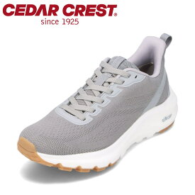 セダークレスト CEDAR CREST CC-9454 メンズ靴 靴 シューズ 2E相当 スニーカー ローカットスニーカー 透湿 防水 雨の日 晴雨兼用 屈曲性 防滑 滑りにくい スポーツシューズ 運動 ウォーキング ジョギング グレー