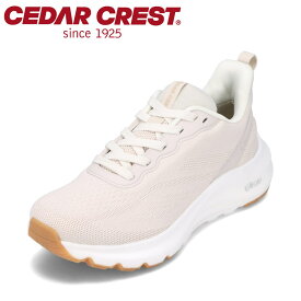セダークレスト CEDAR CREST CC-9455 レディース靴 靴 シューズ 2E相当 スニーカー ローカットスニーカー 透湿 防水 雨の日 晴雨兼用 屈曲性 防滑 滑りにくい スポーツシューズ 運動 ウォーキング ジョギング ベージュ