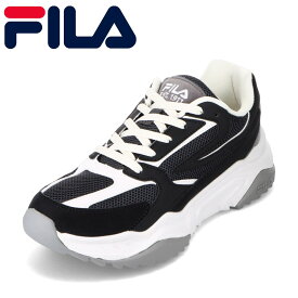 【全品P10倍！24日&25日20:00～4H限定】フィラ FILA FC-5235 メンズ靴 靴 シューズ 2E相当 スニーカー Fortuna ボリュームソール 厚底 トレンド 定番 ブラック