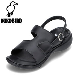 ココバード KOKO BIRD KLH5565 レディース靴 靴 シューズ 3E相当 サンダル ルームシューズ 歩きやすい シンプル スタイリッシュ 定番 人気 ブラック