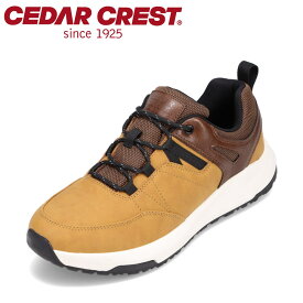 セダークレスト CEDAR CREST CC1780 メンズ靴 靴 シューズ 3E相当 スニーカー アウトドアシューズ 防水 晴雨兼用 キャンプ 人気 ブランド イエロー