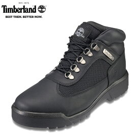 ティンバーランド Timberland TIMB A17KY PRE メンズ靴 靴 シューズ 2E相当 ショートブーツ 防水ブーツ アウトドアブーツ Field Boots WP トラクション アウトドア レジャー 人気 ブランド ブラック