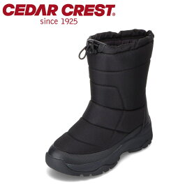 セダークレスト CEDAR CREST CC-9463W レディース靴 靴 シューズ 2E相当 スノーブーツ 防水ブーツ アイスグリップ 防滑 中綿 防寒 暖かい 雨 雪 冬 レインブーツ ブラック