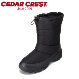 セダークレスト CEDAR CREST CC-9464 メンズ靴 靴 シューズ 2E相当 スノーブーツ 防水ブーツ アイスグリップ 防滑 中綿 防寒 暖かい 雨 雪 冬 レインブーツ ブラック