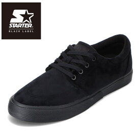 スターター STARTER STR-0013 メンズ靴 靴 シューズ 2E相当 スニーカー クッション性 シンプル 定番 人気 ブランド ブラック×スエード