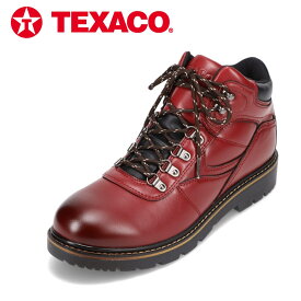 テキサコ TEXACO TXC571 メンズ靴 靴 シューズ 3E相当 ショートブーツ 防水 防滑 晴雨兼用 インソール 歩きやすい 人気 ブランド レッド