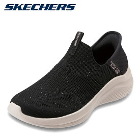 スケッチャーズ SKECHERS 149594 レディース靴 靴 シューズ 3E相当 スニーカー スリッポン ストレッチ クッション性 ラメ 人気 ブランド ブラック×ゴールド