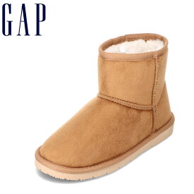 ギャップ GAP GPK32201C キッズ靴 子供靴 靴 シューズ 2E相当 ムートンブーツ キッズブーツ 子供 男の子 女の子 防滑 防寒 撥水 雨 雪 人気 ブランド ブラウン