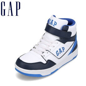 ギャップ GAP GPK22342C キッズ靴 子供靴 靴 シューズ 2E相当 キッズスニーカー ハイカットスニーカー 防水 雨 晴雨兼用 面ファスナー 履きやすい 人気 ブランド ホワイト