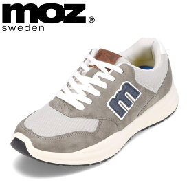 モズ スウェーデン MOZ sweden 3270 メンズ靴 靴 シューズ 2E相当 カジュアルスニーカー 軽量 ローカットスニーカー やわらかい クッション中敷き クラシック 定番 人気 ブランド ダークグレー