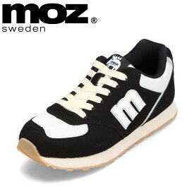 モズ スウェーデン MOZ sweden MOZ-900 レディース靴 靴 シューズ 2E相当 スニーカー シンプル ニュアンスカラー くすみカラー 人気 ブランド ブラックホワイト