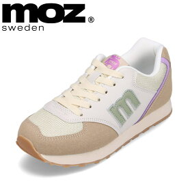 モズ スウェーデン MOZ sweden MOZ-900 レディース靴 靴 シューズ 2E相当 スニーカー シンプル ニュアンスカラー くすみカラー 人気 ブランド ベージュ