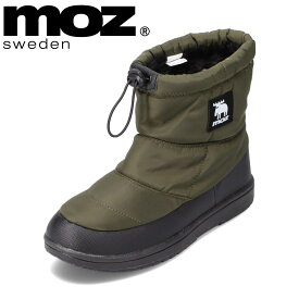 モズ スウェーデン MOZ sweden MOZ-5800 レディース靴 靴 シューズ 2E相当 ブーツ 防水ブーツ 防寒ブーツ 雨 晴雨兼用 シンプル 定番 人気 ブランド カーキ