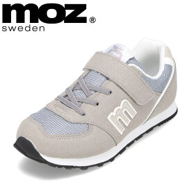 モズ スウェーデン MOZ sweden MOZ-800 キッズ靴 子供靴 靴 シューズ 2E相当 スニーカー キッズスニーカー 運動靴 通学 ニュアンスカラー くすみカラー 人気 ブランド グレー