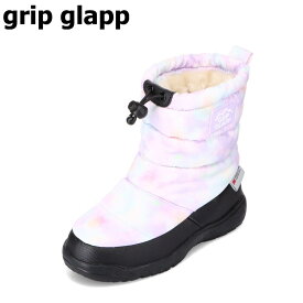 【楽天スーパーSALE★最大50％OFF】グリップグラップ GRIP GLAPP R43845-39 キッズ靴 子供靴 靴 シューズ 2E相当 ブーツ キッズブーツ 防寒ブーツ 防水ブーツ ウィンターブーツ 撥水 雨 雪 シンプル カジュアル パープル