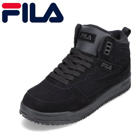 フィラ FILA FC-6238BK メンズ靴 靴 シューズ ハイカットスニーカー 防水 Istinto ミッドカット 起毛素材 人気 ブランド ブラック