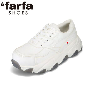 ラファーファ la farfa LF-900 レディース靴 靴 シューズ 4E相当 厚底スニーカー 幅広 ローカットスニーカー おしゃれ 人気 ブランド ホワイト