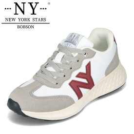 ニューヨーク・スターズ ・ボブソン NEW YORK STARS BOBSON NY-240201 レディース靴 靴 シューズ 3E相当 ローカットスニーカー クラシック シンプル ロゴ トレンド ワイン