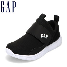 【楽天スーパーSALE★最大50％OFF】ギャップ GAP GPK12433C キッズ靴 子供靴 靴 シューズ 2E相当 スニーカー キッズスニーカー 子供靴 運動靴 軽量 伸縮性 屈曲性 面テープ 着脱簡単 ブラック