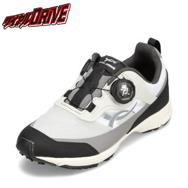 【全品P15倍！15日24H限定】ダイヤルドライブ ダイヤルDRIVE O41107 キッズ 靴 シューズ 2E相当 スニーカー キッズスニーカー 子供靴 運動靴 防水 雨 ダイヤル式 フィット感 ホワイト