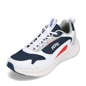【全品P10倍!24日20:00〜62H限定】ペプシ PEPSI PS-011 メンズ靴 靴 シューズ 3E相当 スニーカー ランニングシューズ PEPSI 軽量 軽い シンプル クッション性 スタイリッシュ ネイビー