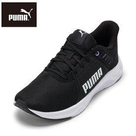 【全品P5倍！21日〜24日】プーマ PUMA 311456.03L レディース靴 靴 シューズ スニーカー ローカットスニーカー FTR Connect ロゴ スポーツシューズ 人気 ブランド ブラック×パープル