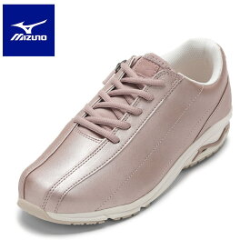 ミズノ MIZUNO B1GL240064 レディース靴 靴 シューズ ローカットスニーカー ウォーキングシューズ MIZUNO NS WALK 6 シンプル ファスナー 着脱簡単 人気 ブランド パープル