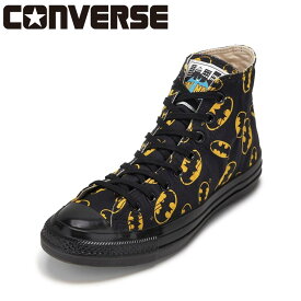 【全品P5倍！6日〜9日まで】コンバース CONVERSE 31314040M メンズ靴 靴 シューズ 2E スニーカー ALL STAR AGED HI / DC オールスター　 ハイカットスニーカー　エイジド バットマン ヴィンテージ 人気 ブランド ブラック×イエロー
