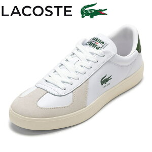 RXe LACOSTE 49SMA0063 YC C V[Y 2E Xj[J[ BASESHOT PRO 125 3 SMA [JbgXj[J[ Vv  lC uh ItzCg