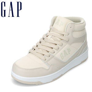 【10%OFFクーポン】ギャップ GAP GPU22342CW レディース靴 靴 シューズ 2E スニーカー コート シューズ 防水 雨 晴雨兼用 ロゴ ハイカット ミッドカット スニーカー 人気 ブランド ベージュ