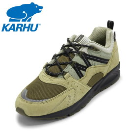 【全品P5倍！6日〜9日まで】カルフ KARHU KH804196 メンズ靴 靴 シューズ 2E スニーカー クッション性 フュージョン2.0 厚底 ボリュームソール ローカットスニーカー 人気 ブランド ベージュ