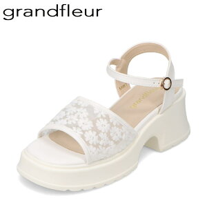 �O�����h�t���[�� grandfleur GF-5005 ���f�B�[�X�C �C �V���[�Y 2E �T���_�� �X�g���b�v �x���g �V�A�[ ���b�V�� �`���[�� ���[�X �h�J ���� �{�����[���\�[�� �@�� ������ �z���C�g