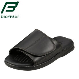 バイオフィッター らくほ biofitter BFH5124 メンズ オフィス履き 機能性 バックストラップ シンプル 定番 ブラック