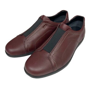 スニーカー アキレスソルボ SRM 4280 バーガンディー メンズ 幅広 スリッポン 日本製 軽量 ウォーキングシューズ