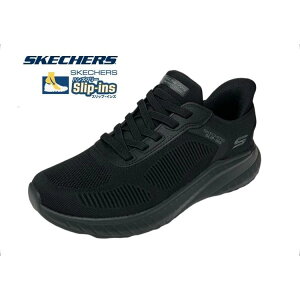 �X�P�b�`���[�Y SKECHERS BOBS SPORT SQUAD CHAOS 118312W BBK �����Y�C �C �V���[�Y �X�j�[�J�[ �X���b�v�C���Y �n���Y�t���[ �X���b�v�I��