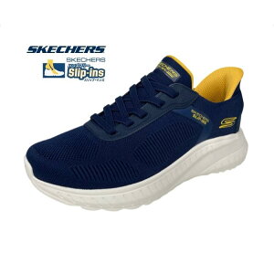 �X�P�b�`���[�Y SKECHERS BOBS SPORT SQUAD CHAOS 118312W NVY �����Y�C �C �V���[�Y �X�j�[�J�[ �X���b�v�C���Y �n���Y�t���[ �X���b�v�I��