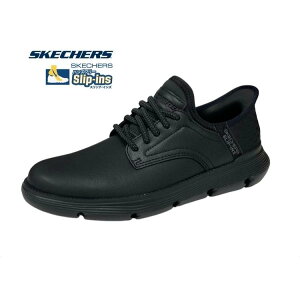 SKECHERS �X�P�b�`���[�Y SLIP-INS Garza Gervin �X���b�v�C���Y �K�[�U �K�[�r�� �����Y �X�j�[�J�[ �t�H�[�}�� �r�W�l�X 205046-BBK