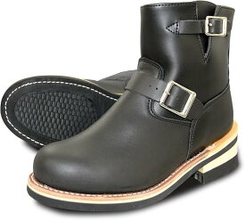 エンジニアブーツ ショート グッドイヤーウェルト製法 スチールトゥ つま先鉄芯入り 累計9000足突破！ レディース メンズ リンクコーデ ファッション アメカジ バイカー 美容師 ライダーズブーツ 送料無料