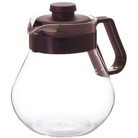 HARIO ティーポット 1000ml 1L Tea&coffeeServerTIME 電子レンジ対応 コーヒー 紅茶 漢方煎じ薬 TCR-100CBR