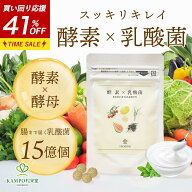 【期間限定1720円→1000円＆LINE追加で最大500円オフ】 ダイエット サプリメント 酵素 × 乳酸菌 サプリ …