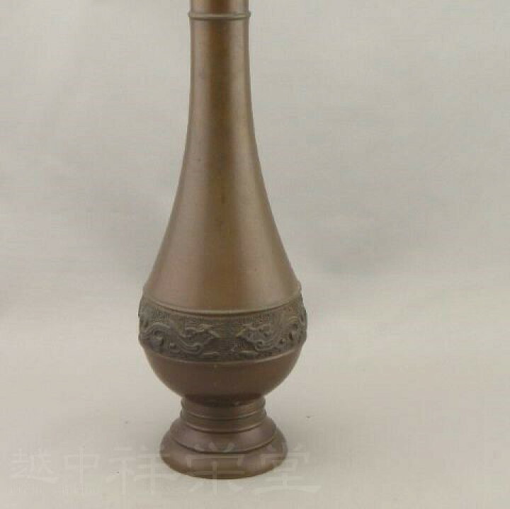 楽天市場】金谷宗林作 唐銅花入 下蕪鳳凰 木箱入り 茶道具 : 越中祥栄堂