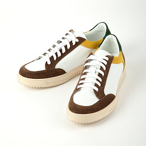 Orobianco SN2020 [ Color Combi Sneaker ] BIANCO/TDM+SENAPE+VERDE IrAR U[ Xj[J[ IV rWJW ItBXJWA ꂢ LC߃Xj[J[ ItBXŗXj[J[